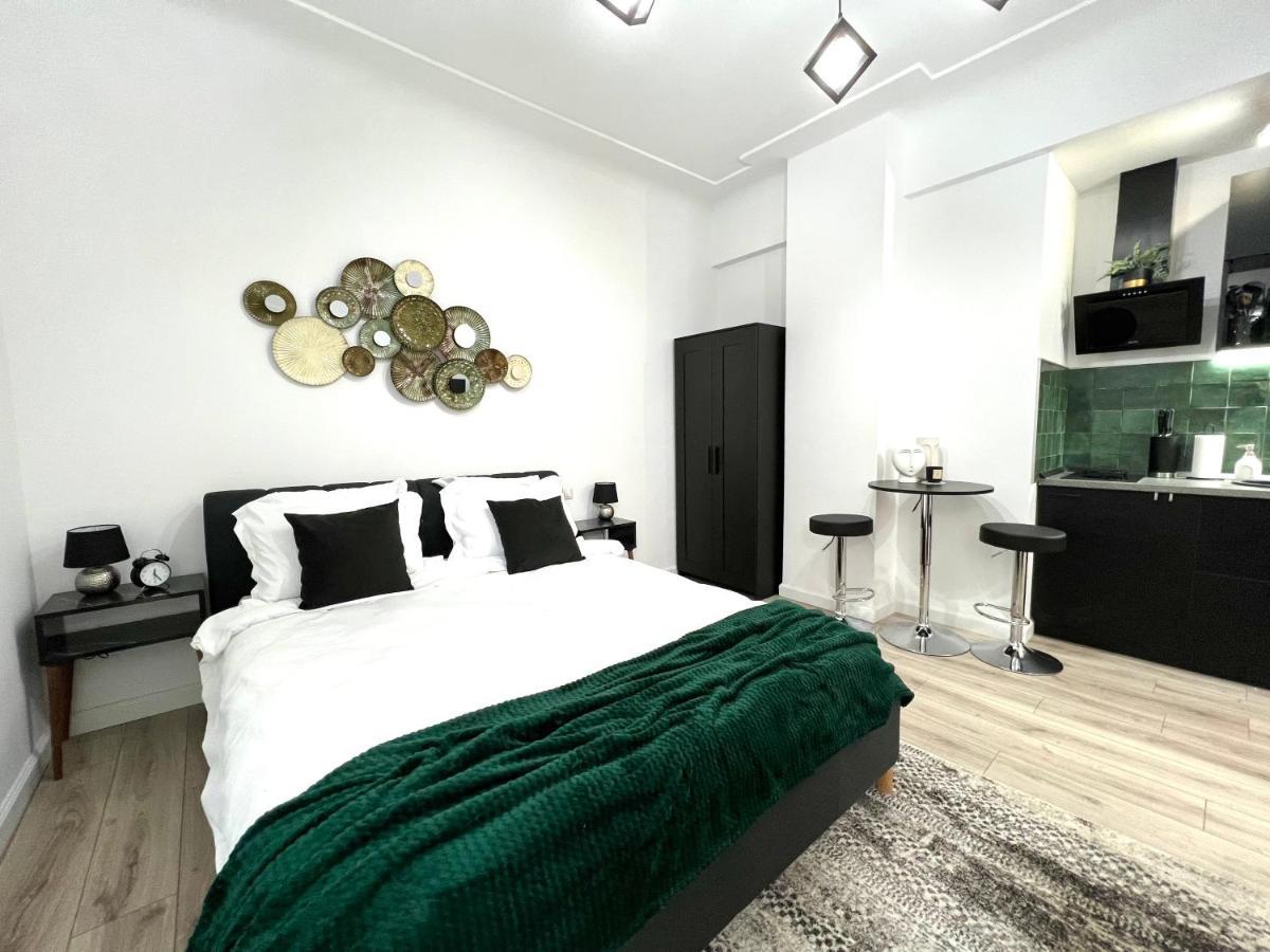Green Spot - Premium Studio - Sanador Victoriei Bukarest Exterior foto